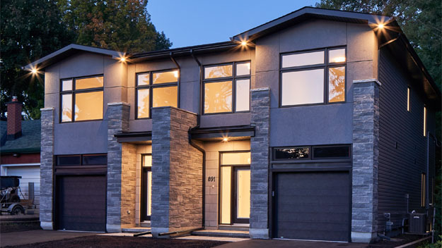 A new custom townhome from Sunter Homes